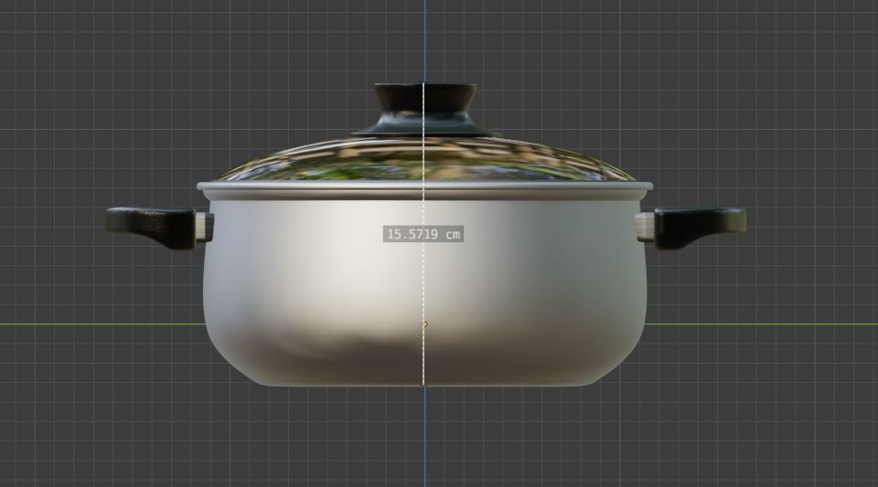 Cooking Pot 3D model_4