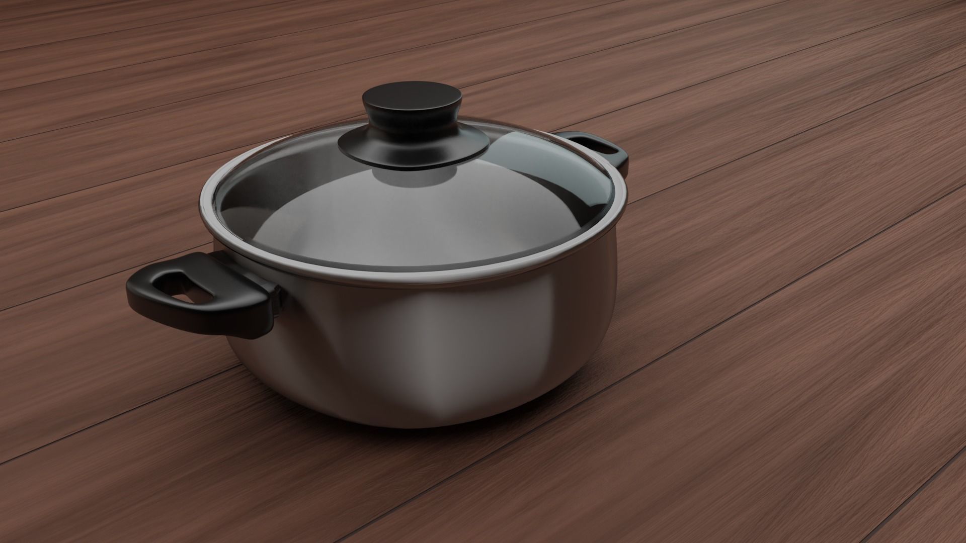 Cooking Pot 3D model_2