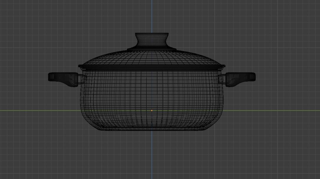 Cooking Pot 3D model_6