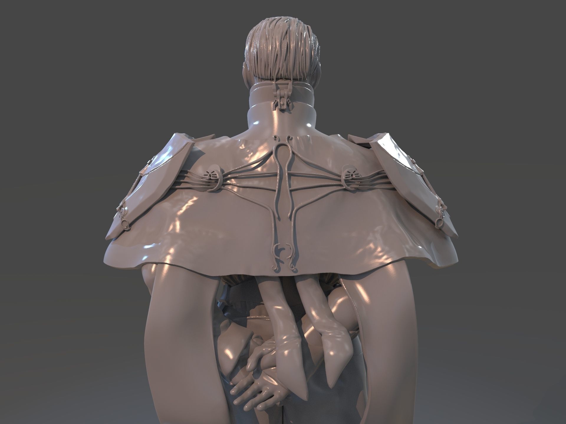 Emperor Valkorion Sculpture 3D Print Full 3D print model_15