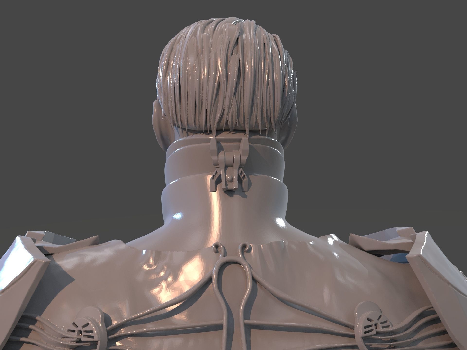 Emperor Valkorion Sculpture 3D Print Full 3D print model_23