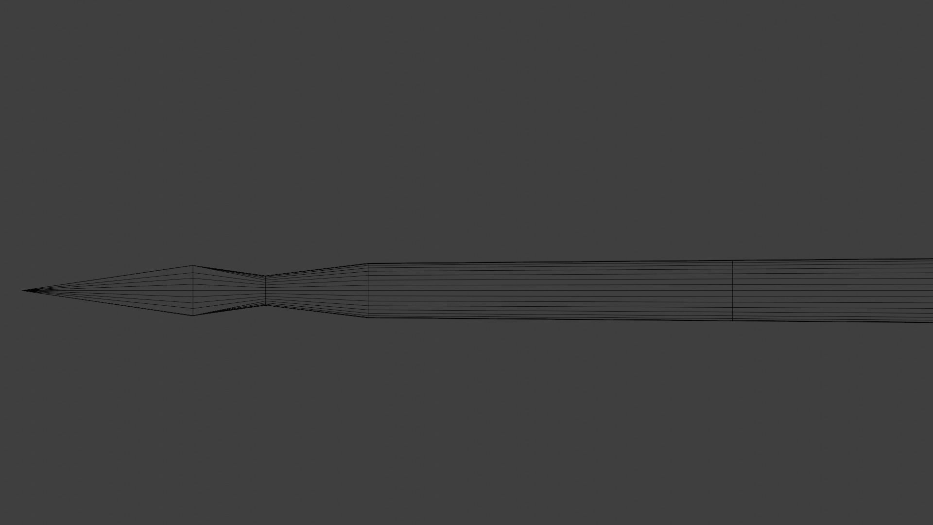 Cavalry Lance Low-poly 3D model_9