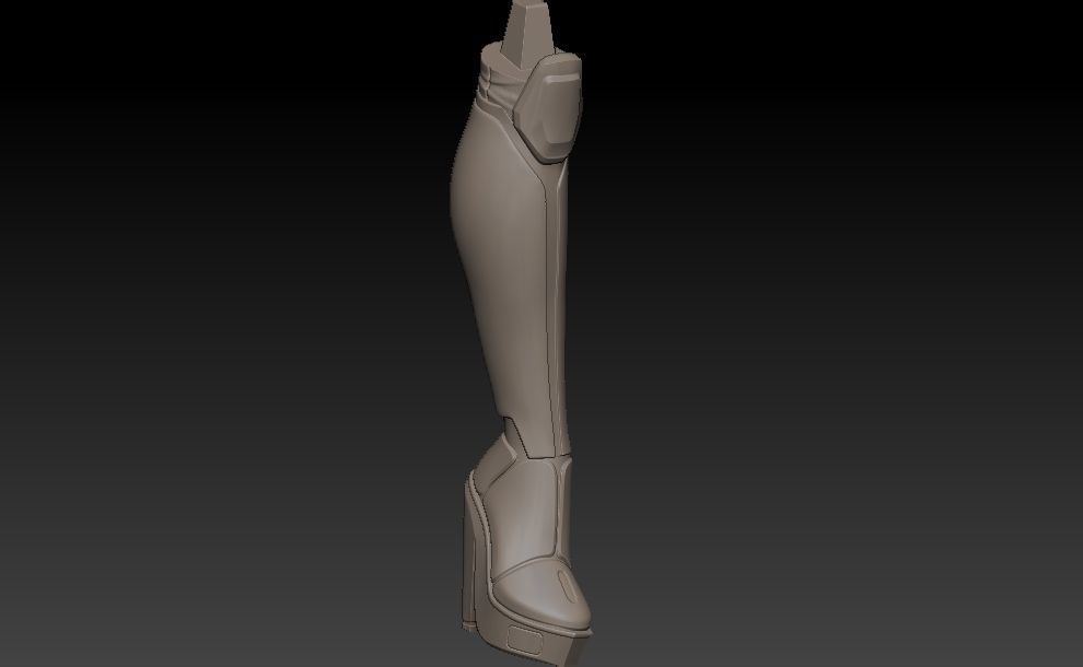 Star Wars Stormtrooper Pin Up Girl   3D print model_25