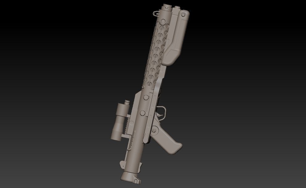 Star Wars Stormtrooper Pin Up Girl   3D print model_7