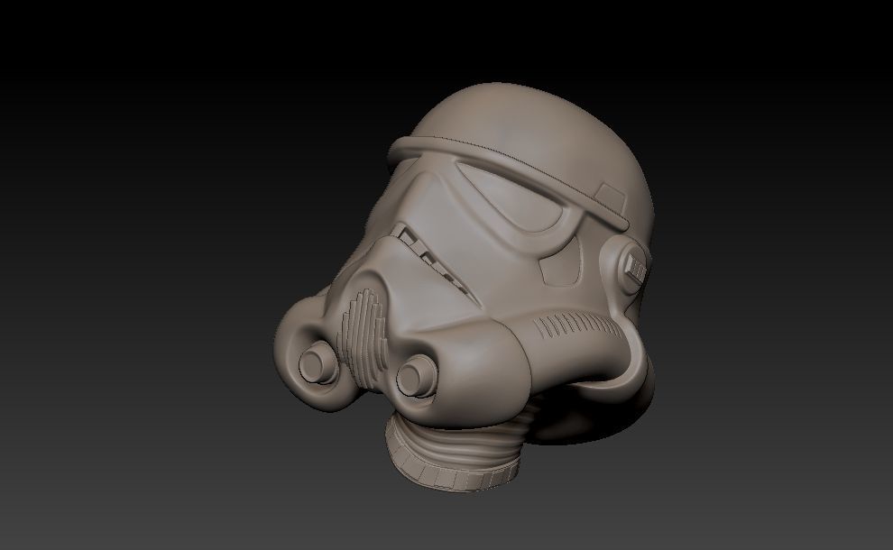 Star Wars Stormtrooper Pin Up Girl   3D print model_16