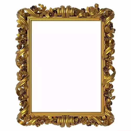 carved frame