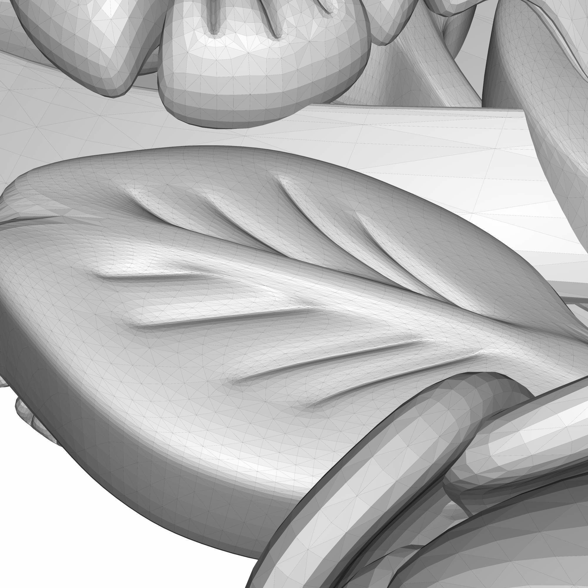 carved frame 3D model_6