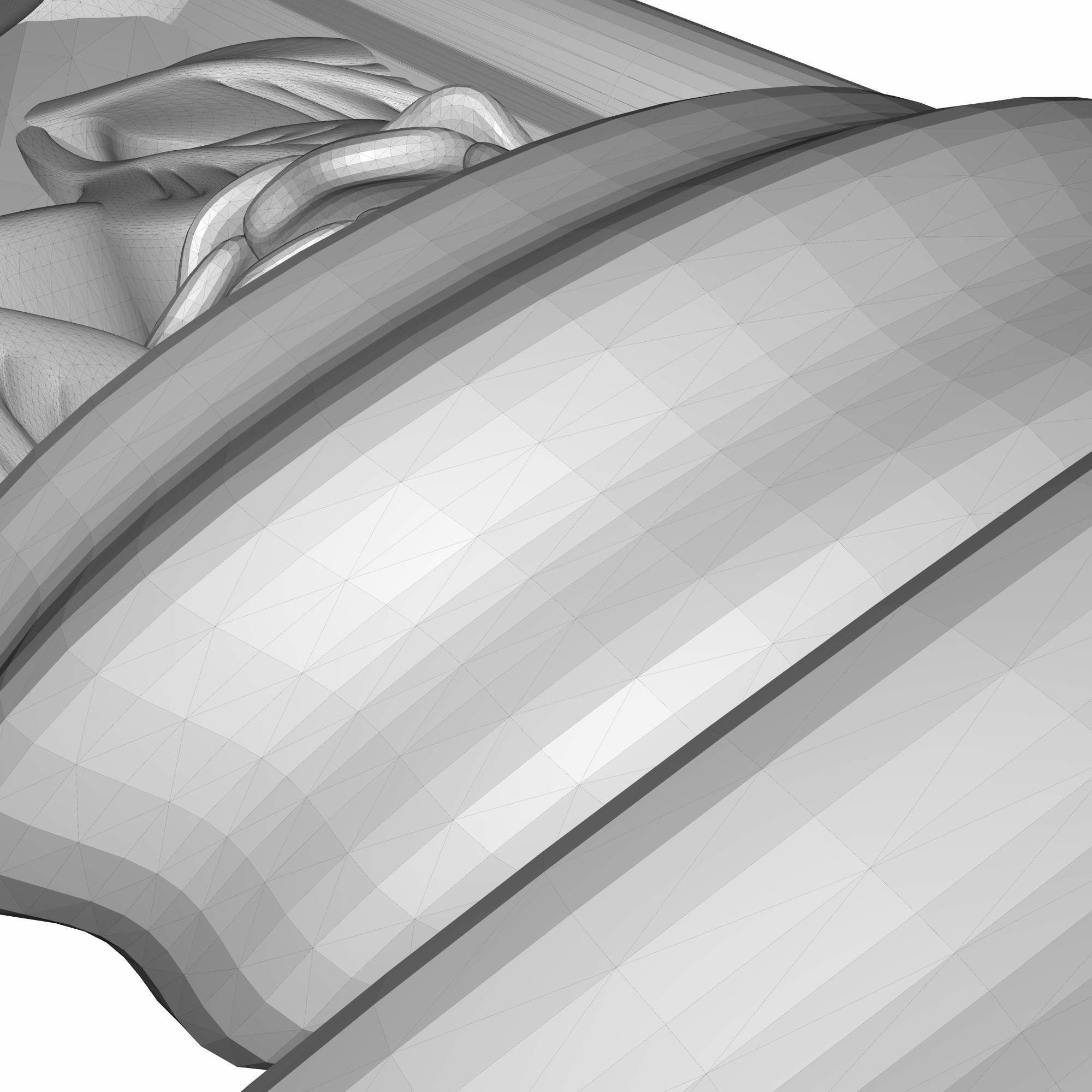 carved frame 3D model_5