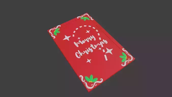 Christmas Card 3D Print 3D print model