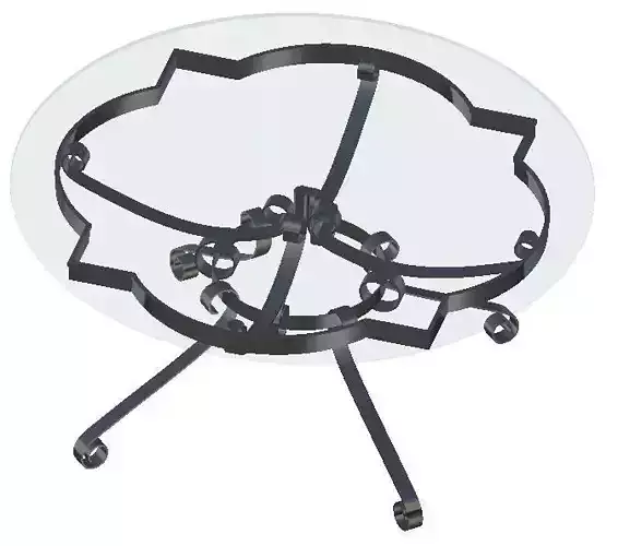 Art table 3D model