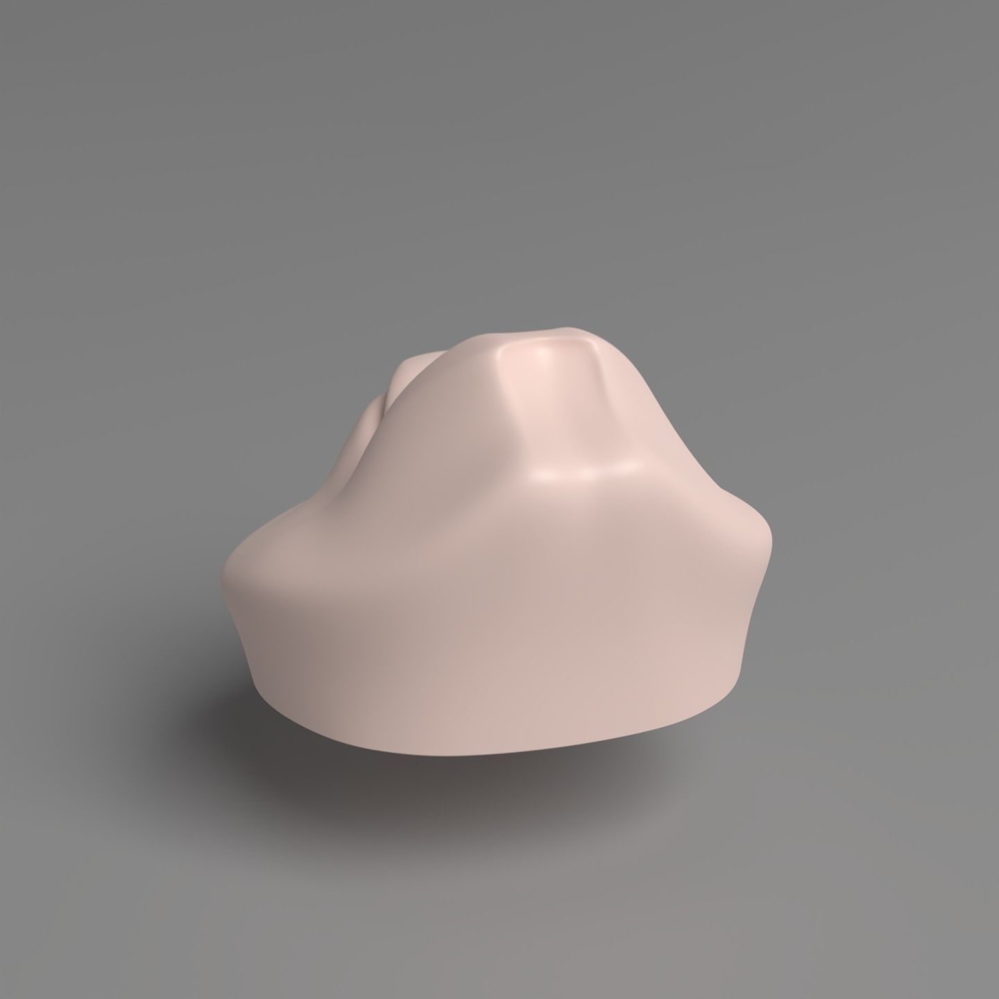 Mouth - tongue pen stand 3D print model_4