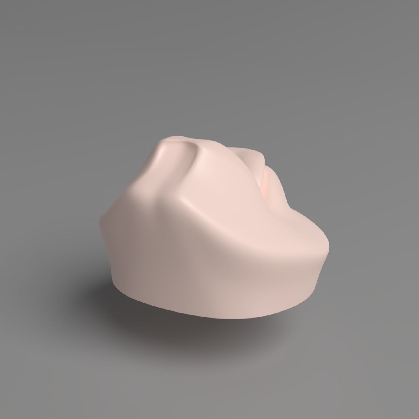 Mouth - tongue pen stand 3D print model_5