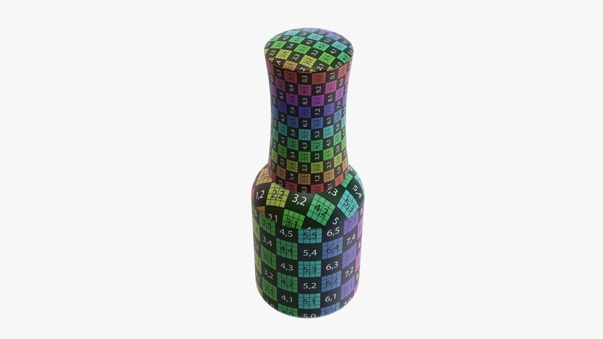 Bottle with nail polish 01 3D model_7