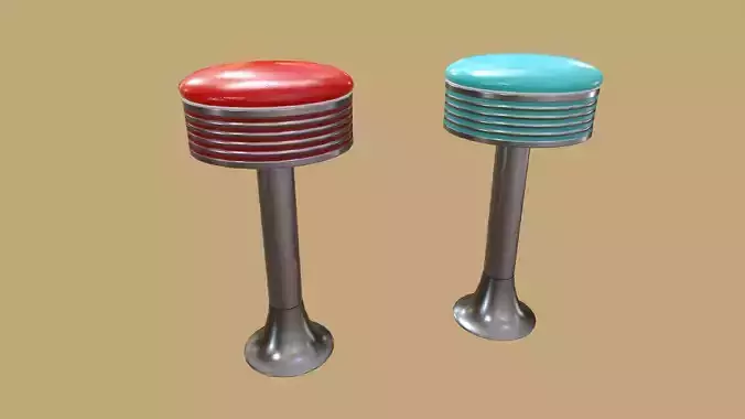Retro diner chair