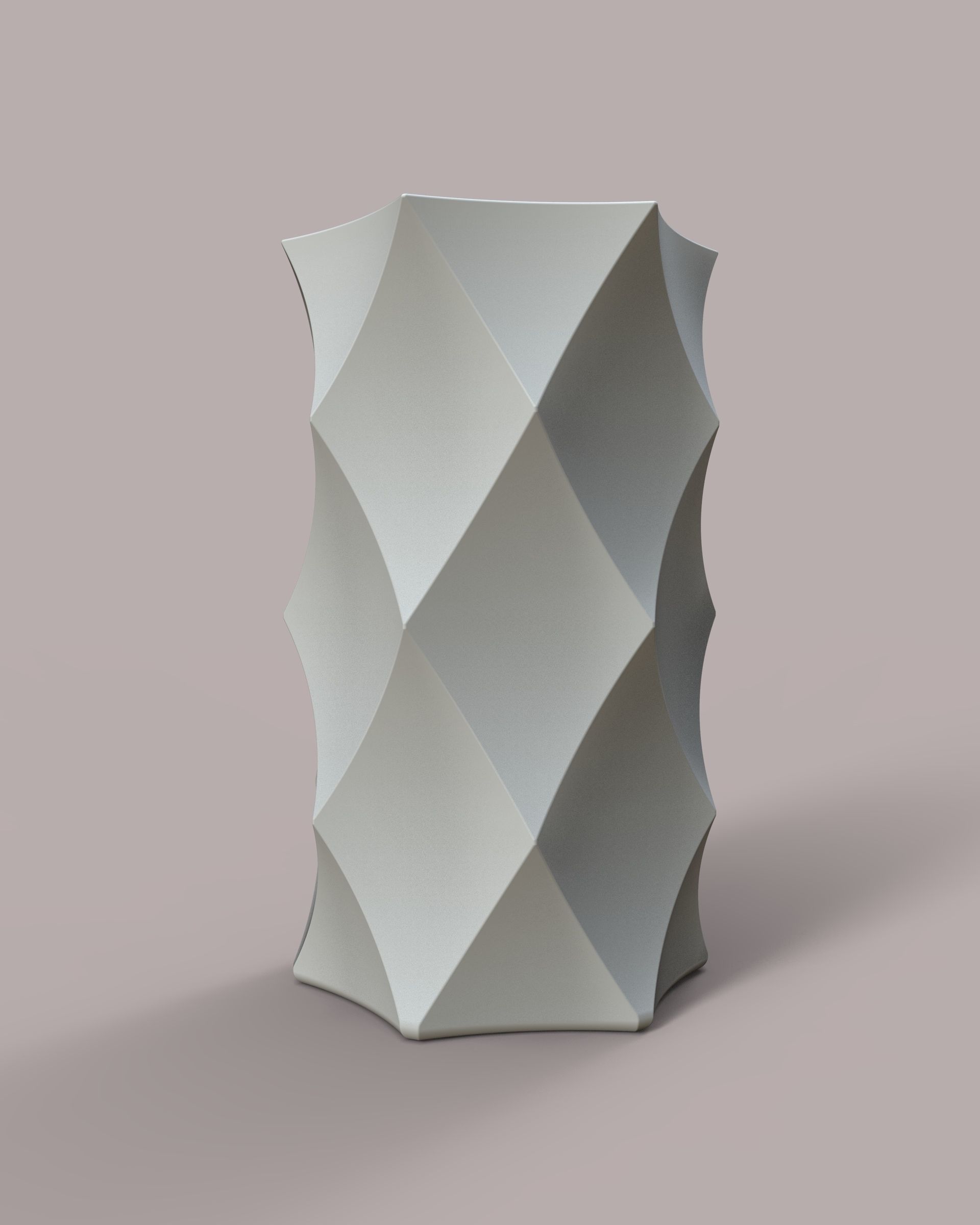Vase D150 x H250 mm 3D print model_3