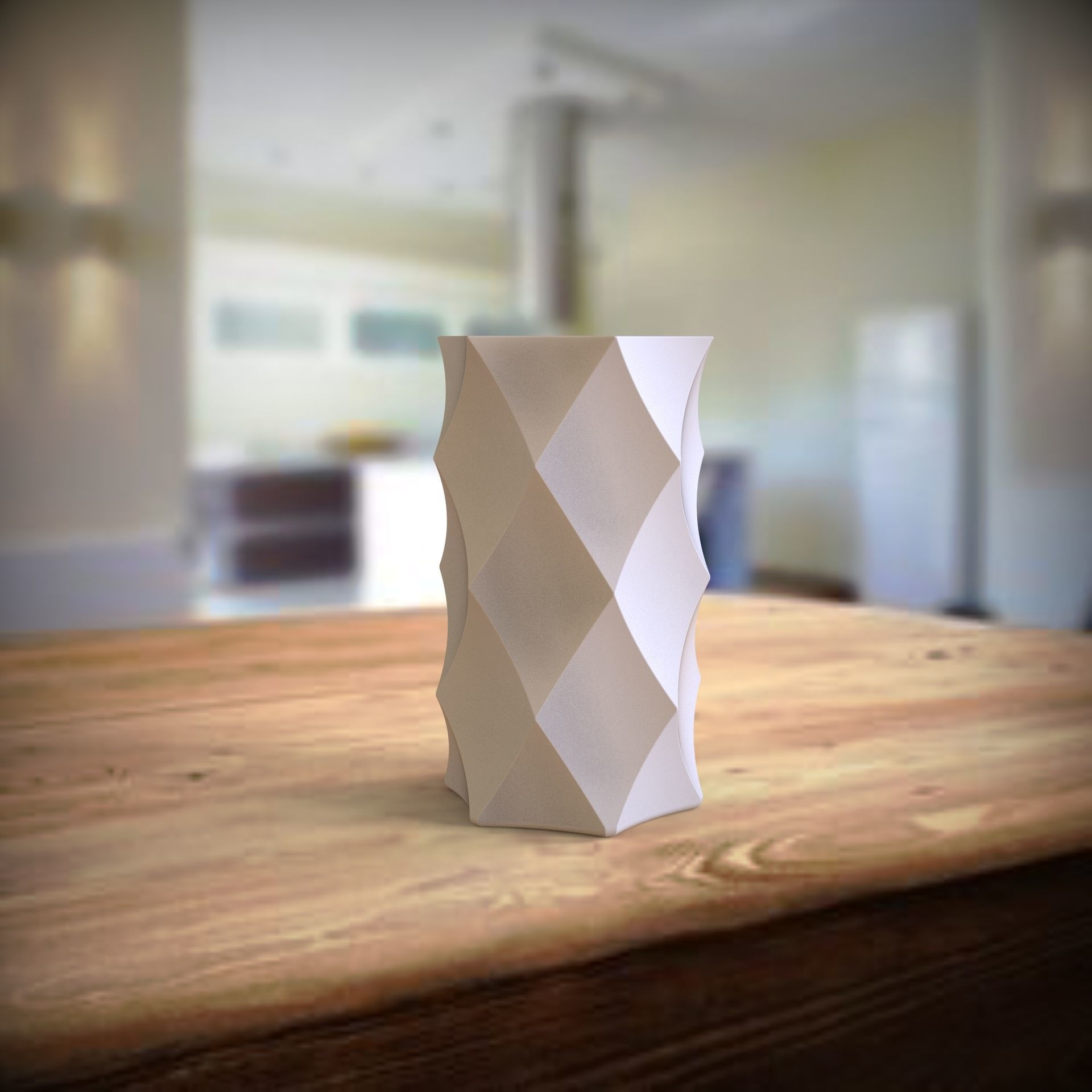 Vase D150 x H250 mm 3D print model_1