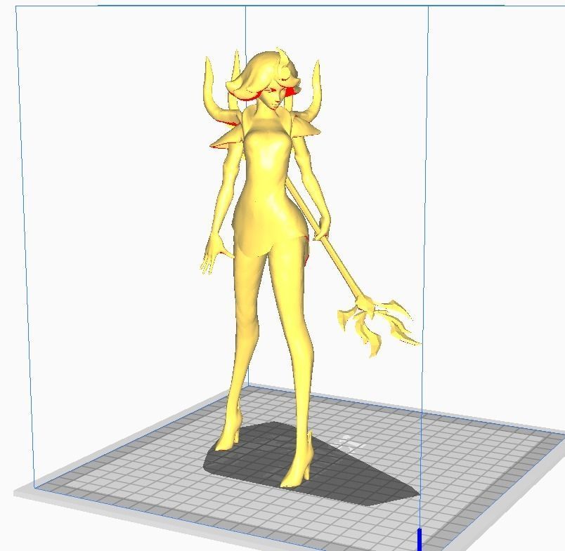 Elementalist  Lux  Fire 3D Model 3D print model_1