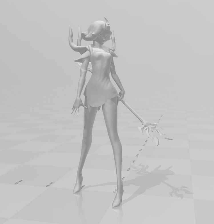 Elementalist  Lux  Fire 3D Model 3D print model_2