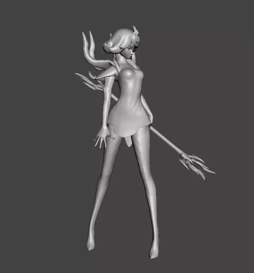 Elementalist  Lux  Fire 3D Model 3D print model_0