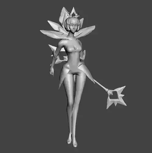 Elementalist  Lux  Ice 3D Model 3D print model