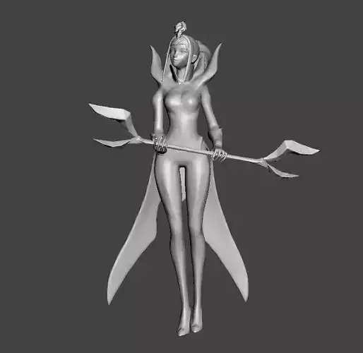 Elementalist  Lux  Magma 3D Model