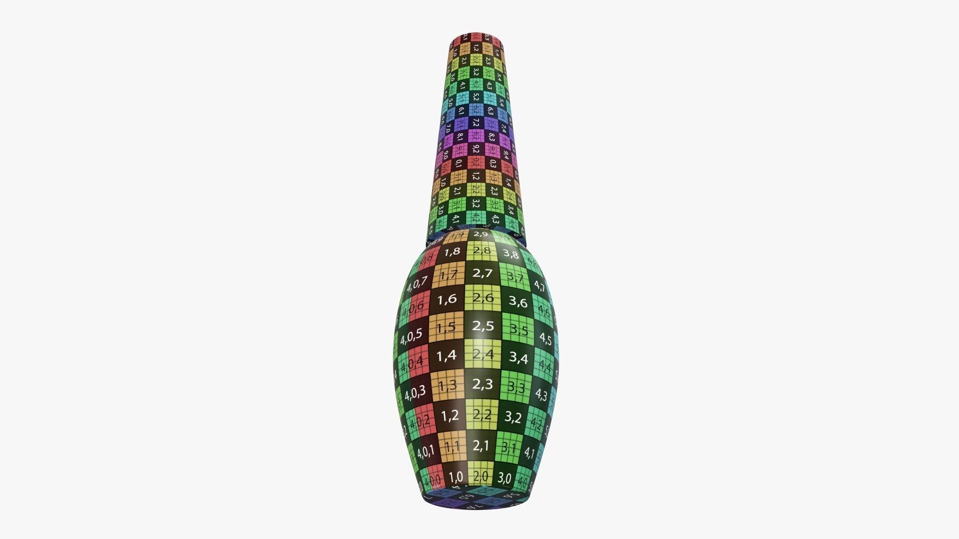 Bottle of nail polish 06 3D model_8