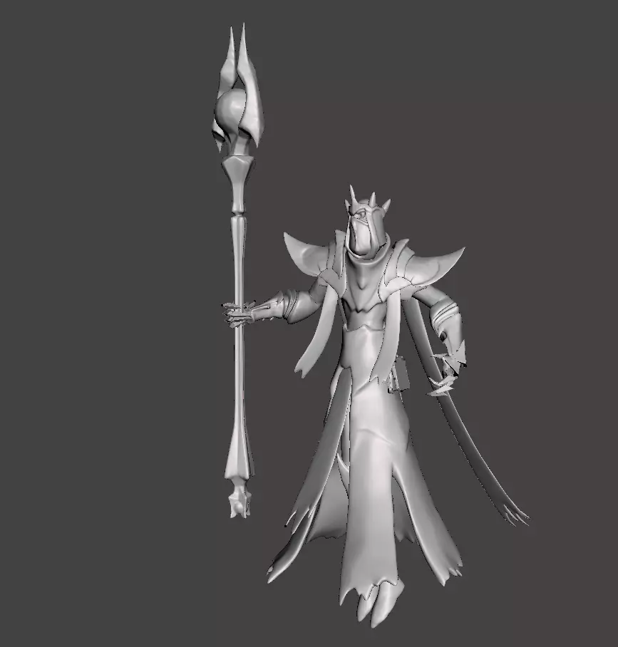Phantom Karthus 3D Model 3D print model_0