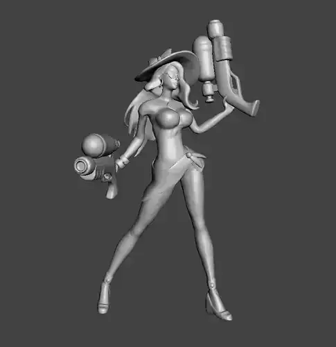 Pool Party Miss Fortune 3D Model