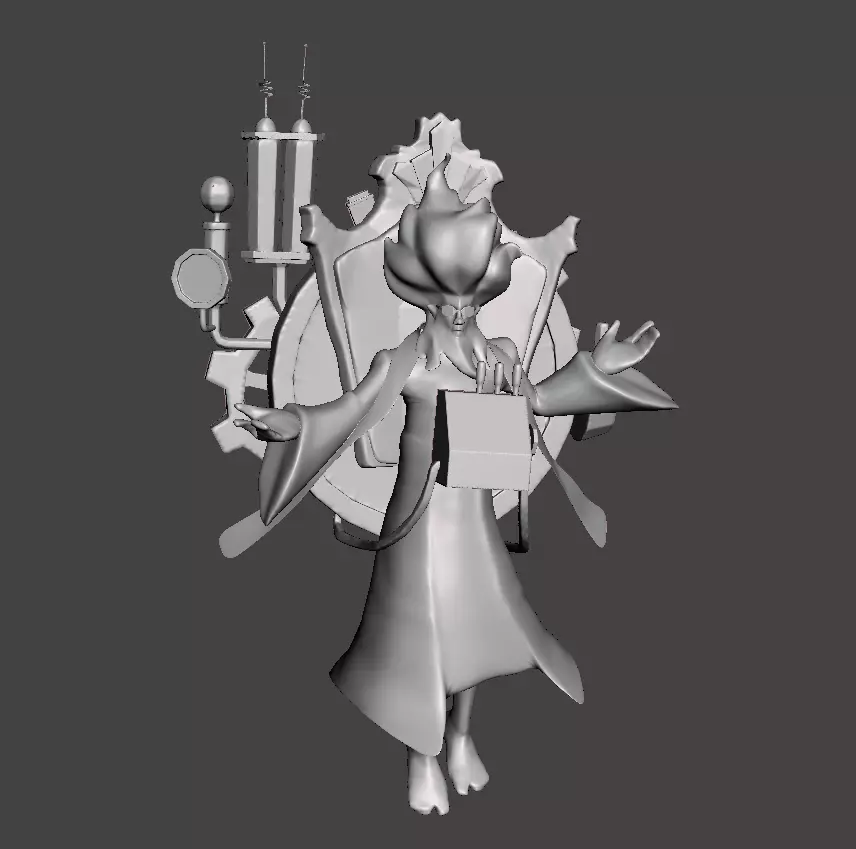 Time Machine Zilean 3D Model 3D print model