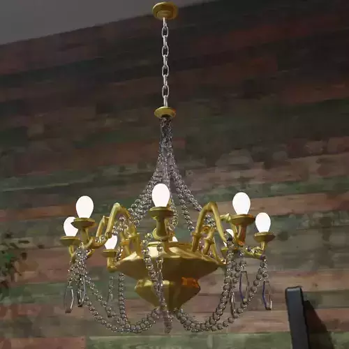 Chandelier gold