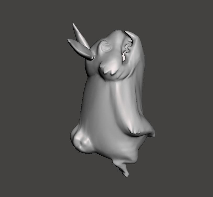 Cottontail Fizz 3D Model 3D print model_4
