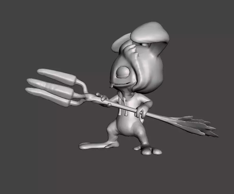 Cottontail Fizz 3D Model 3D print model_0
