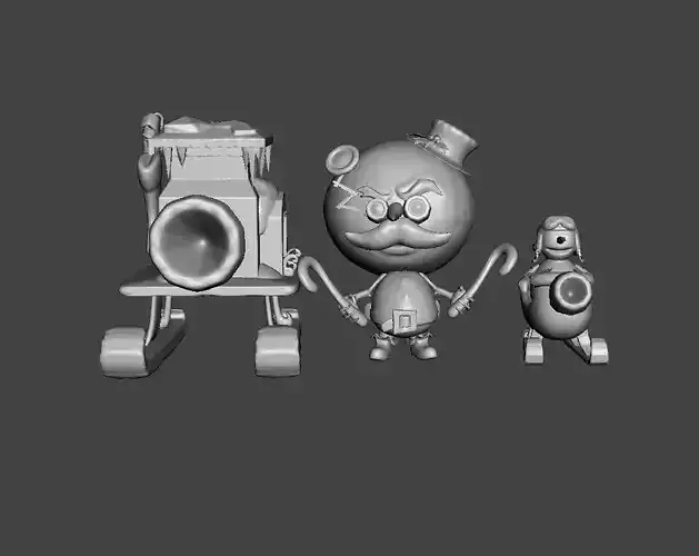 SNOWMERDINGER SNOWMAN HEIMERDINGER 3D MODEL 3D print model