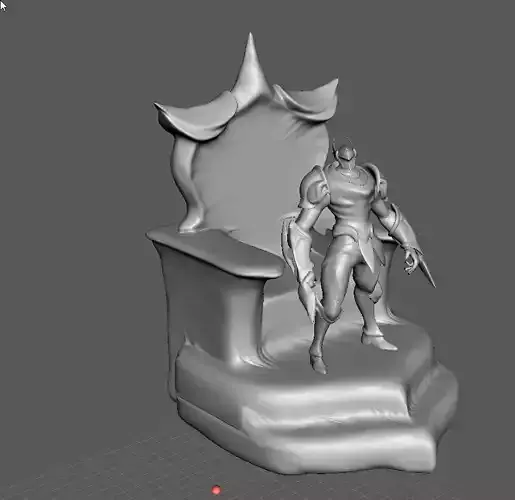 Championship Zed 3D Model 3D print model