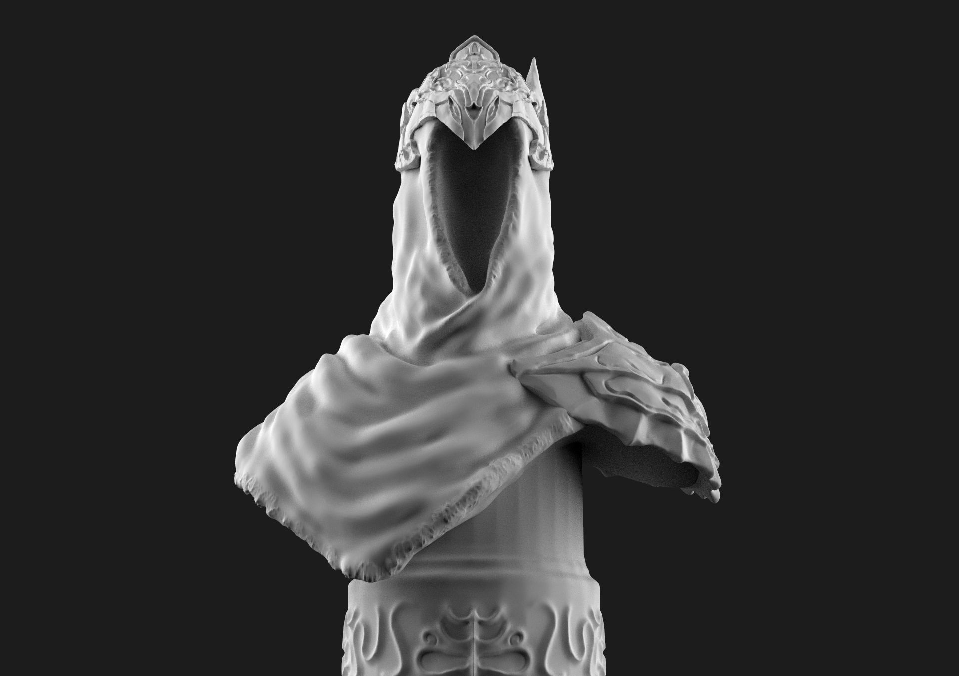 Artorias the Abysswalker - 3d printing ready 3D print model_4