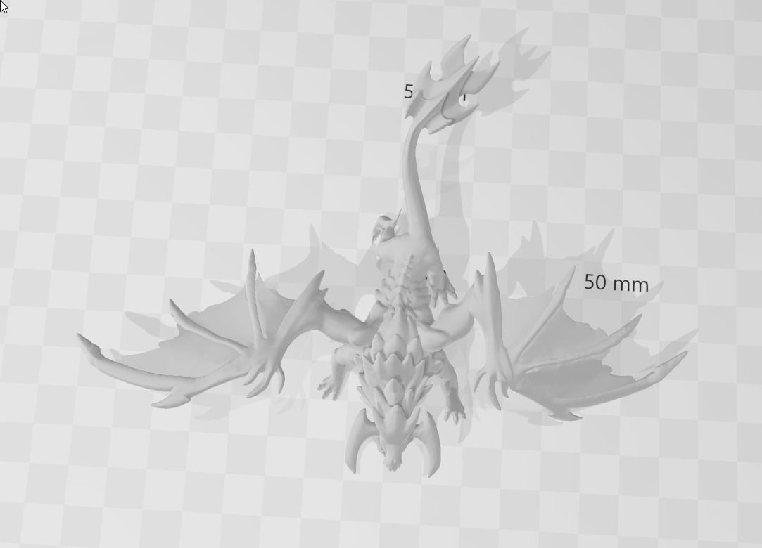 Elder Dragon League of Legends 3D Model 3D print model_2