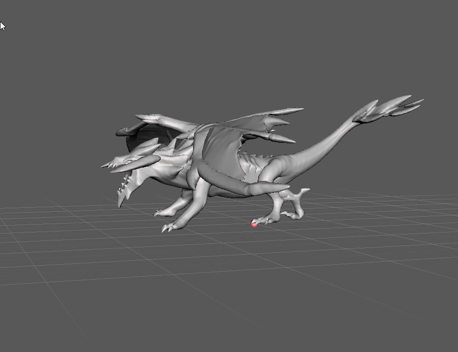 Elder Dragon League of Legends 3D Model 3D print model_3
