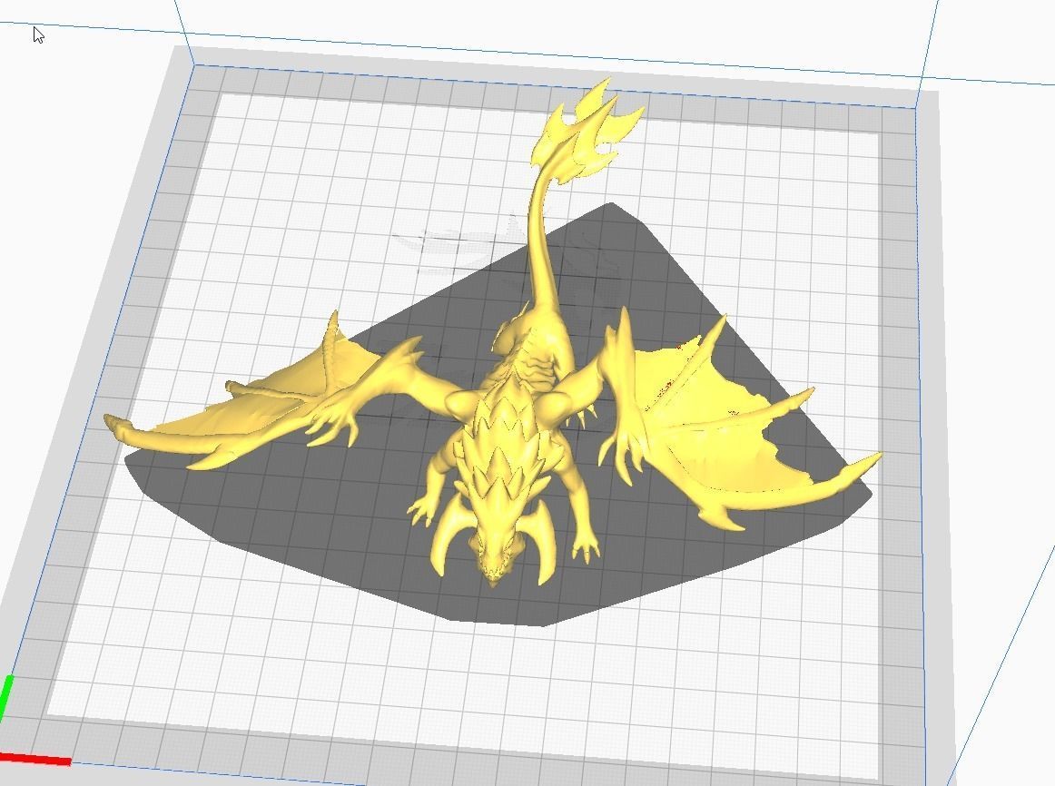 Elder Dragon League of Legends 3D Model 3D print model_4