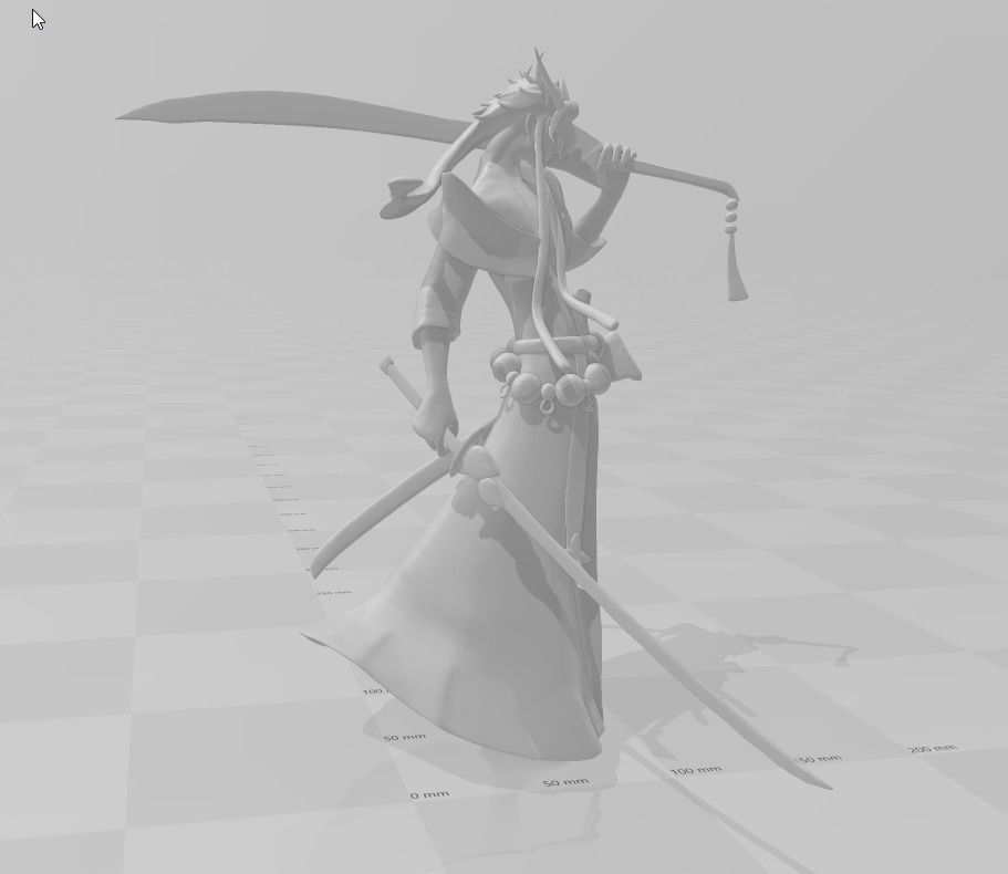 Spirit Blossom Yone 3D Model 3D print model_1