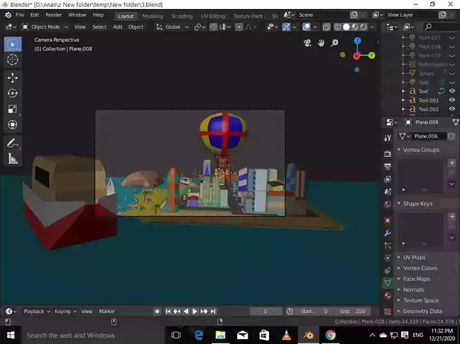 City and Town Blender