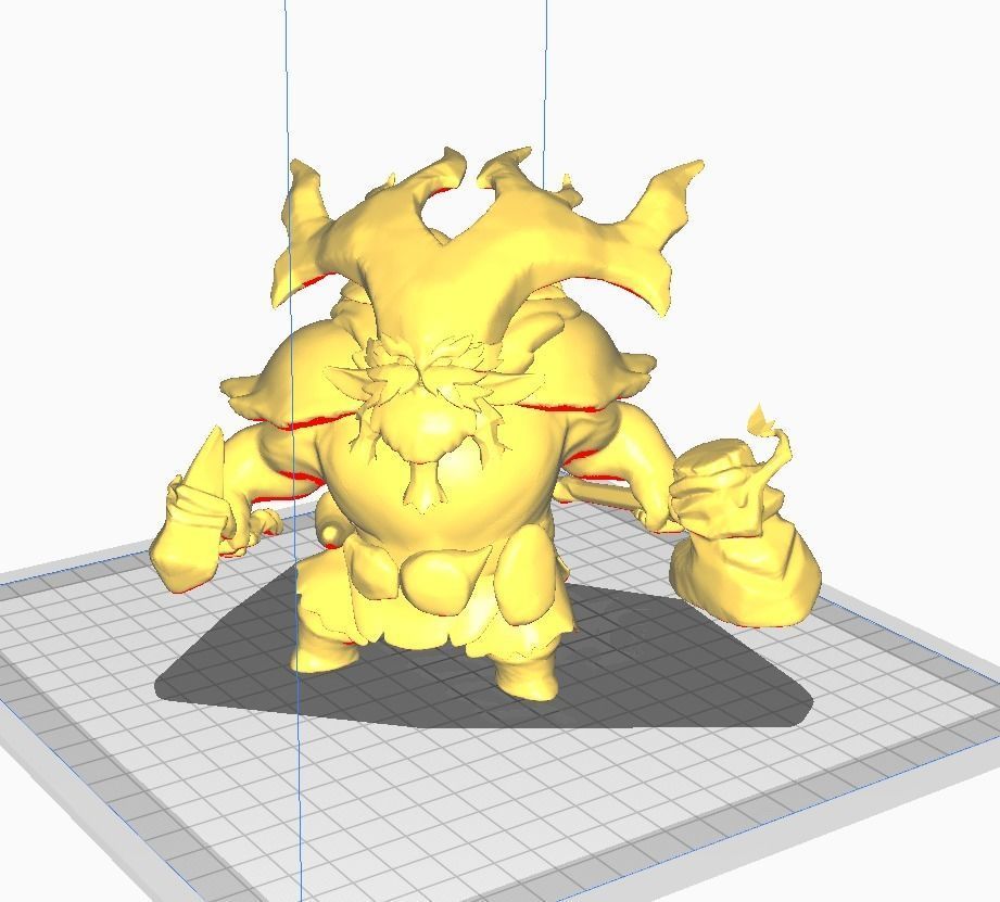 Elderwood Ornn 3D Model 3D print model_1