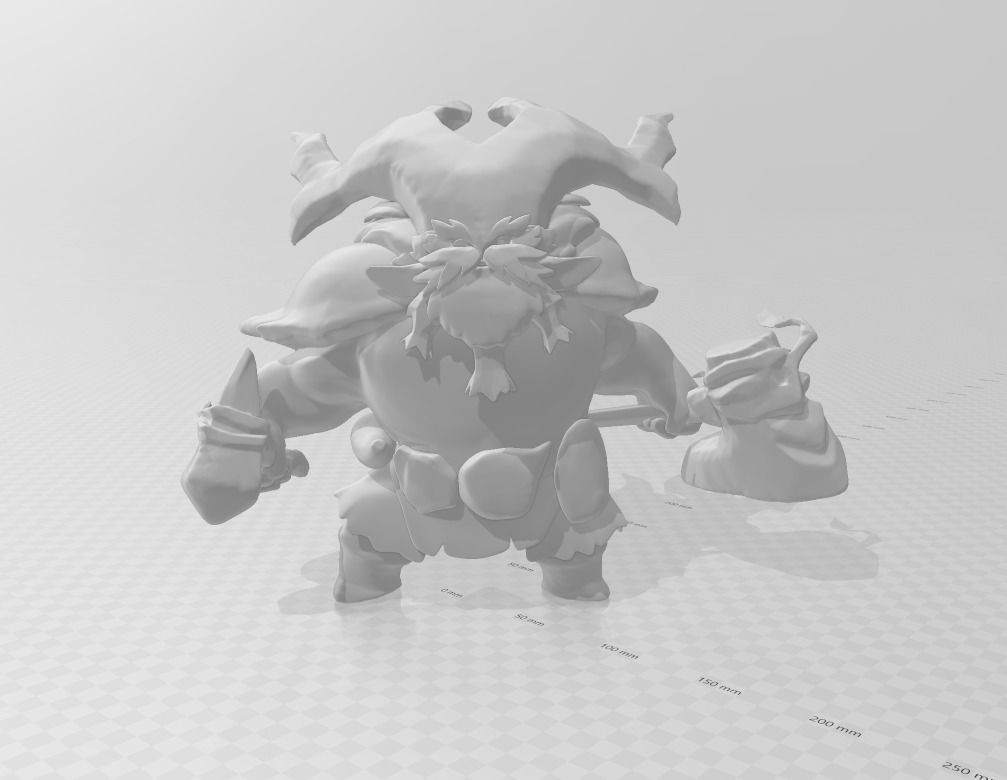 Elderwood Ornn 3D Model 3D print model_2