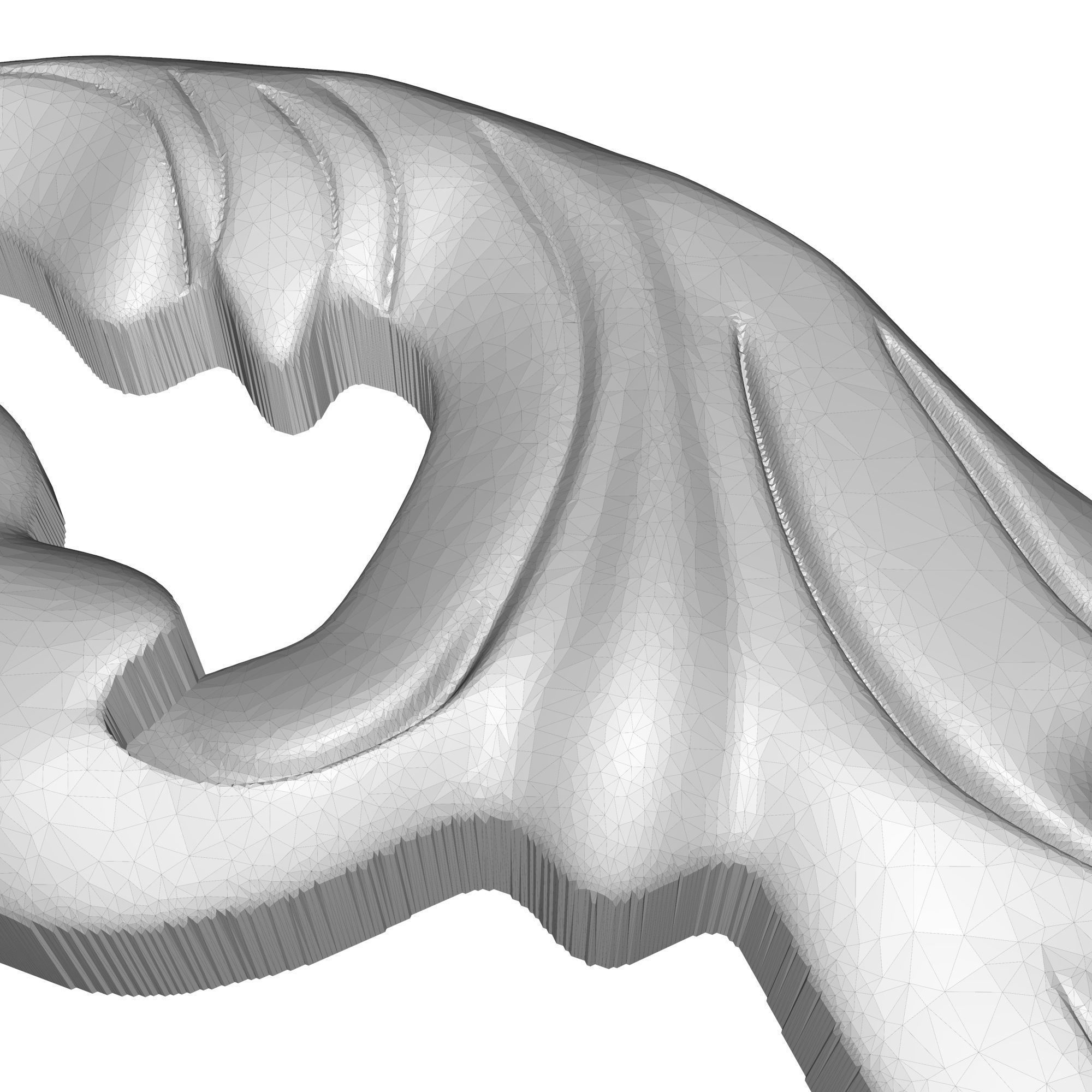 decorative pattern ready for 3D printing 3D model_6