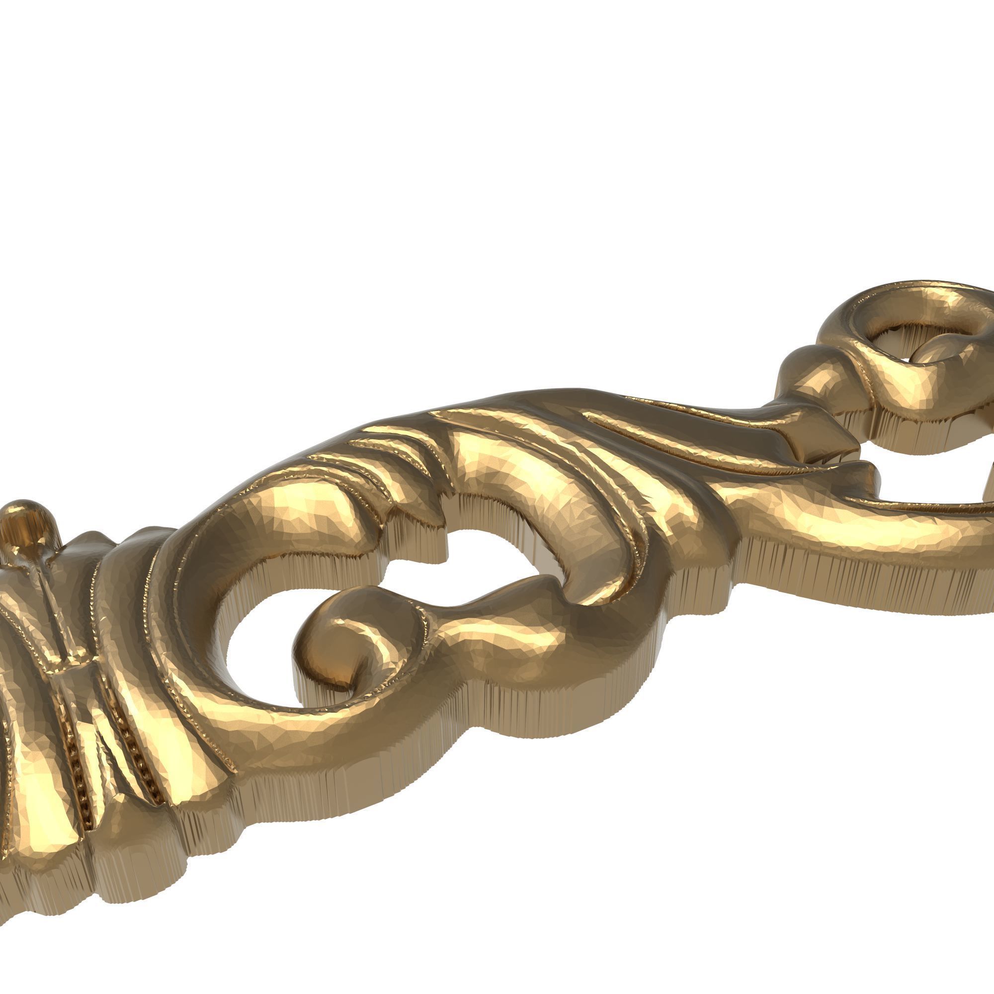 decorative pattern ready for 3D printing 3D model_5