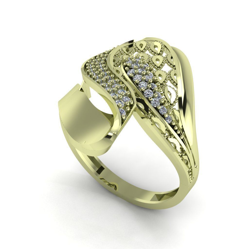 a Profishnal and Modern Beautiful Ring 3D print model_16