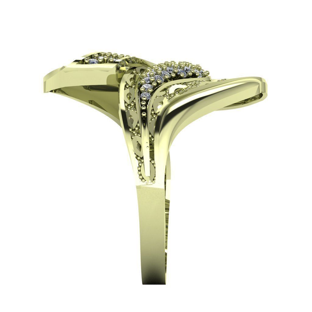 a Profishnal and Modern Beautiful Ring 3D print model_18