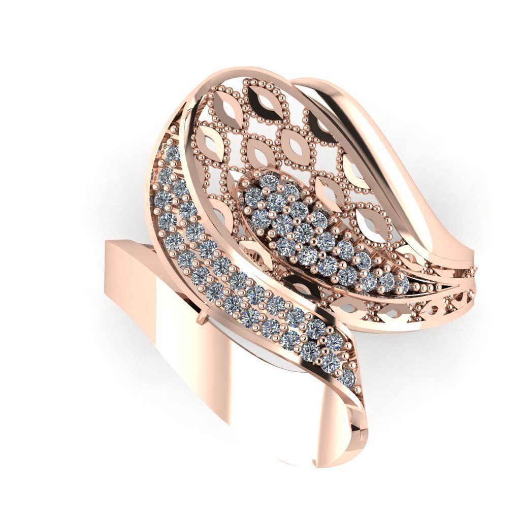 a Profishnal and Modern Beautiful Ring 3D print model_12