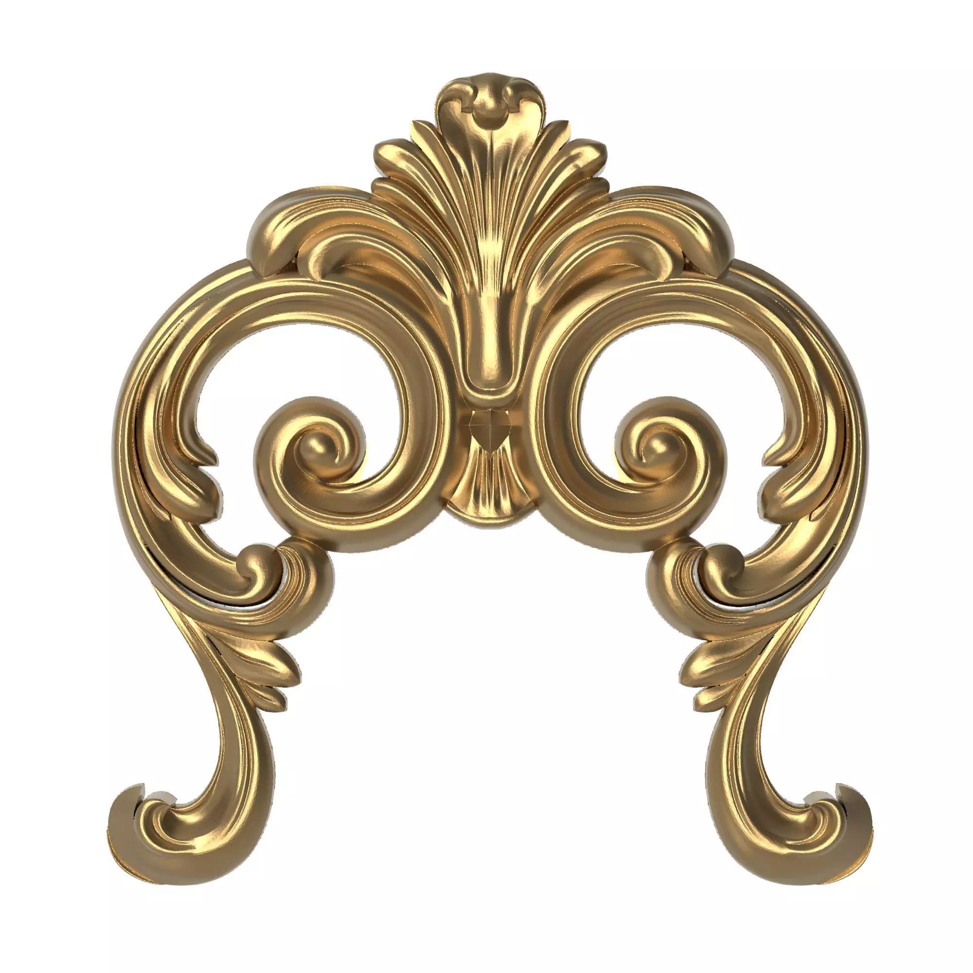 decorative pattern ready for 3D printing 3D model_0