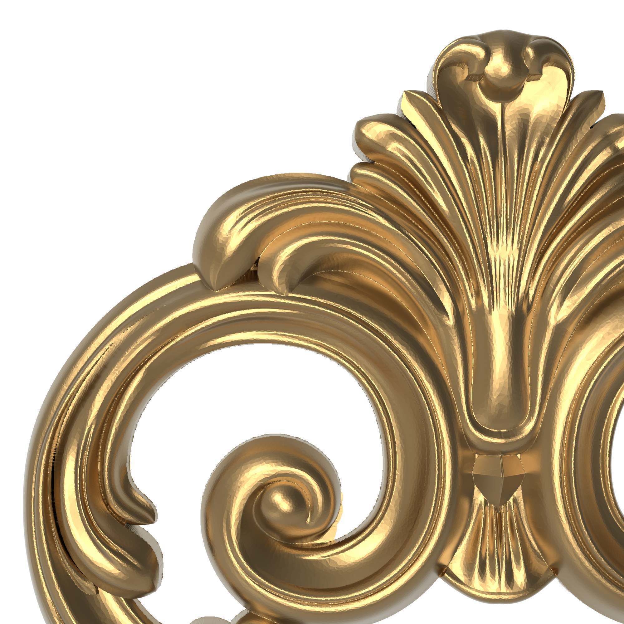 decorative pattern ready for 3D printing 3D model_1