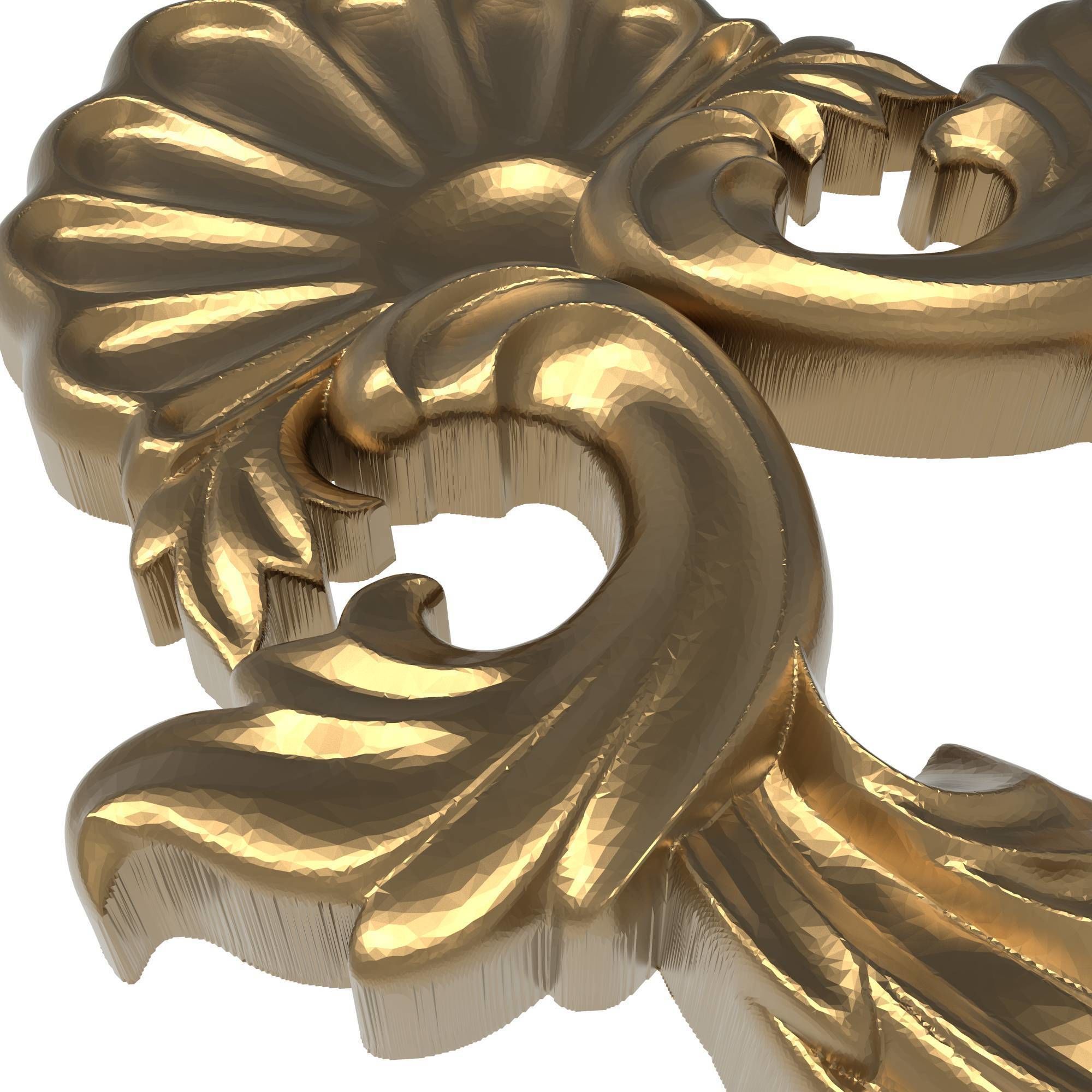 decorative pattern ready for 3D printing 3D model_5